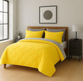 Queen Reversible Comforter Set – 5 Pieces
