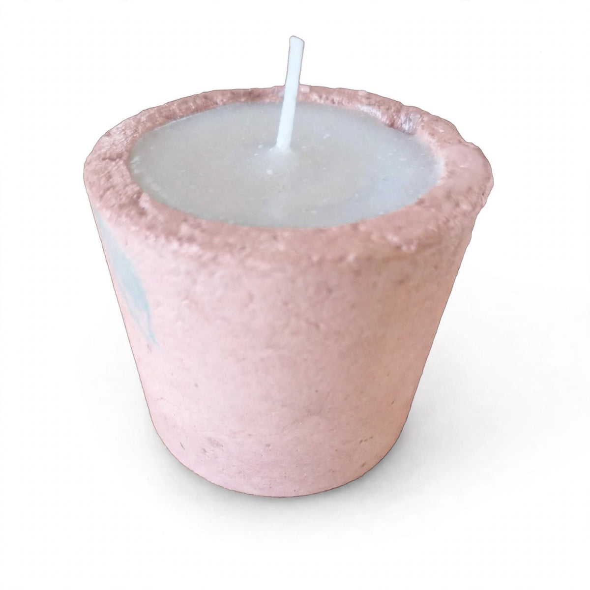 Pink Cement Container Candle
