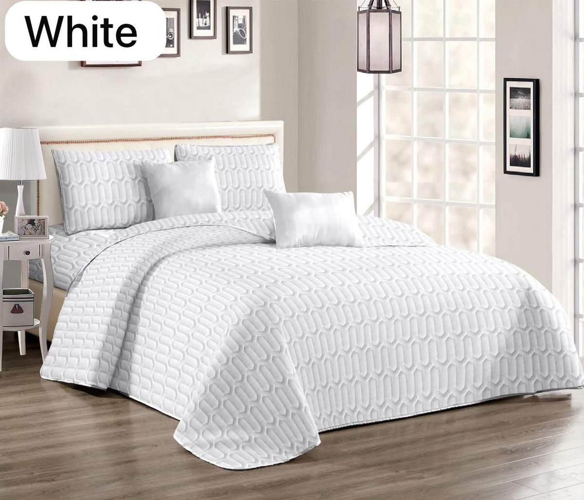 Pistol Quilt Set – 5 Pieces, Double / Queen