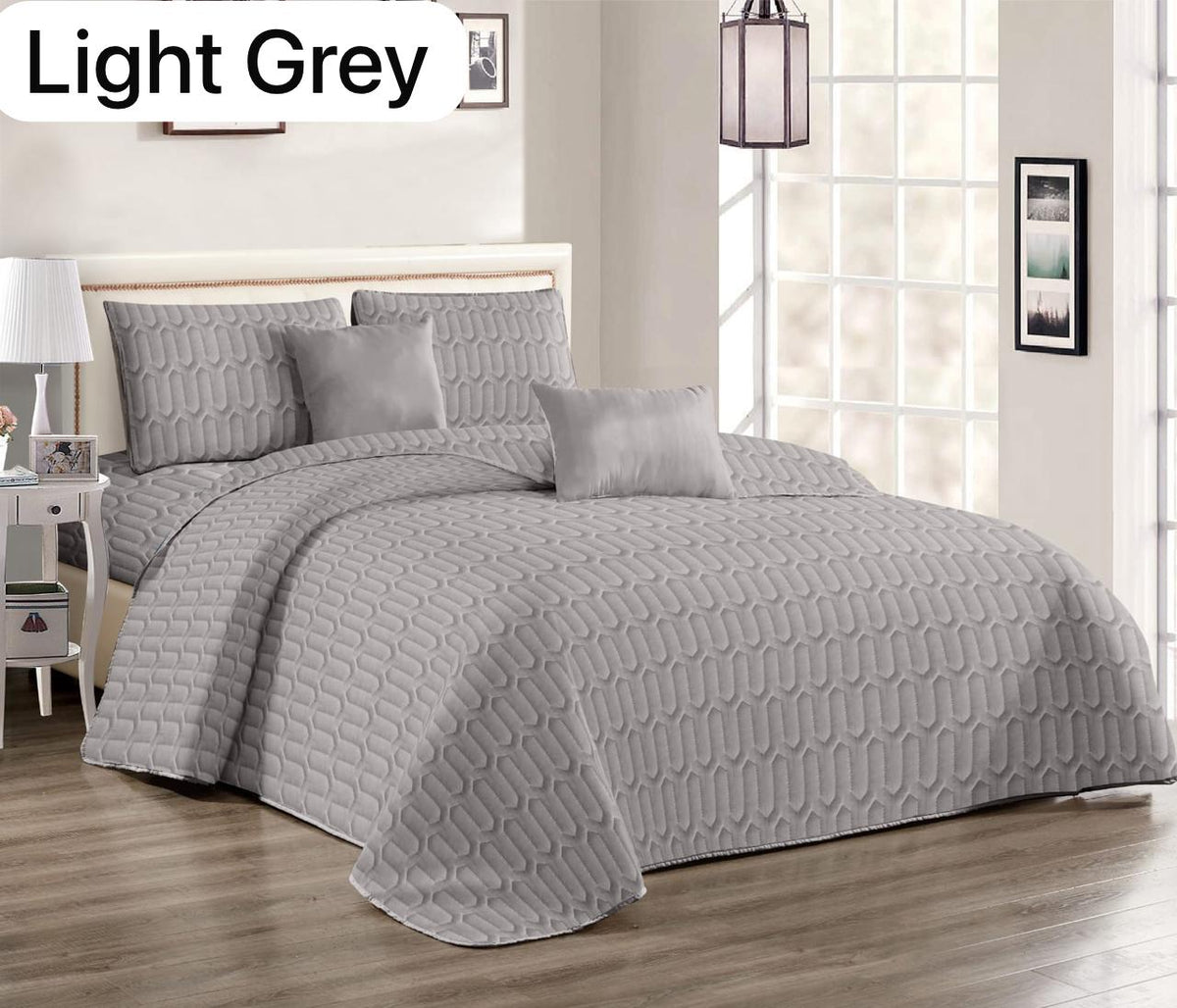 Pistol Quilt Set – 5 Pieces, Double / Queen