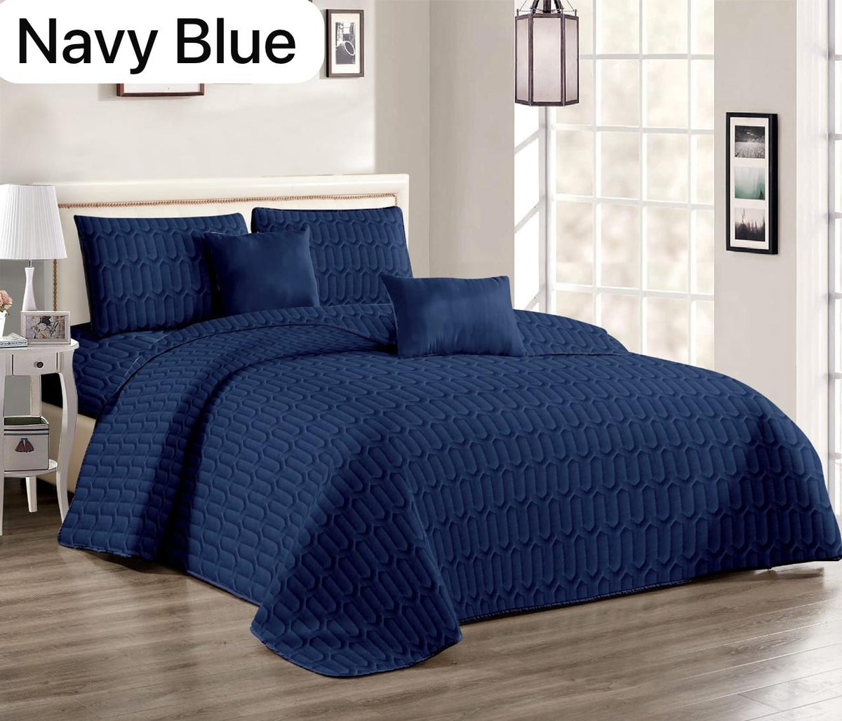 Pistol Quilt Set – 5 Pieces, Double / Queen