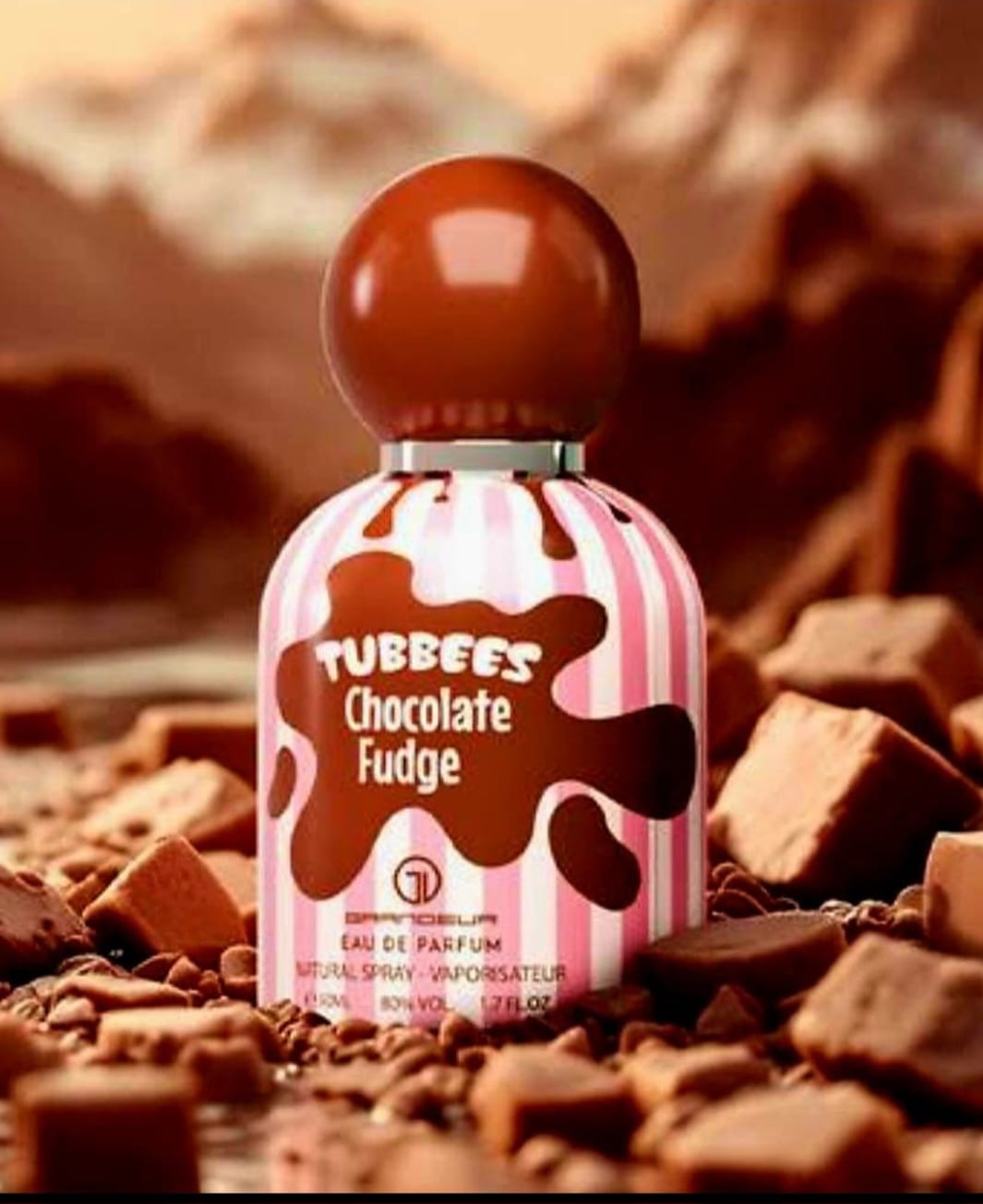 TUBBEES CHOCOLATE FUDGE Candle Galor PTY LTD
