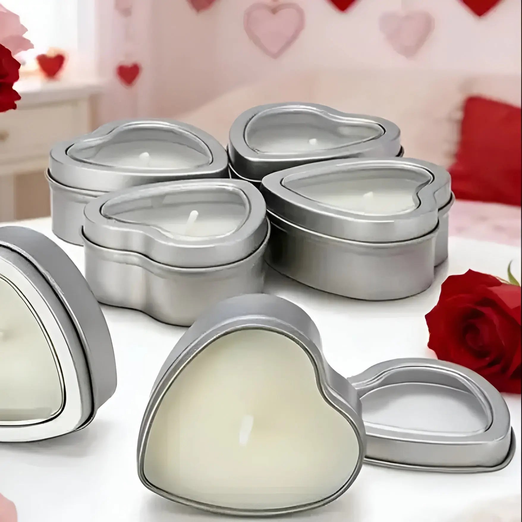 Heart jar candles Candle Galor PTY LTD