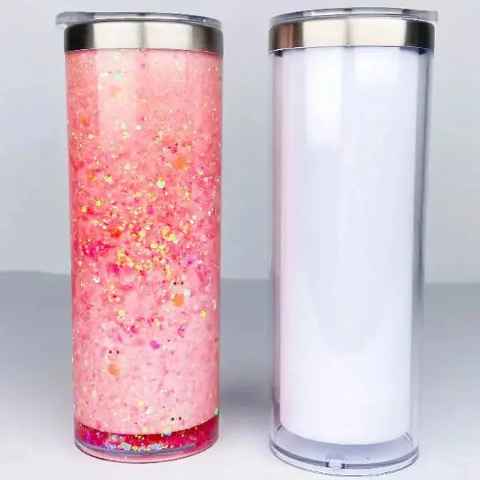 Stainless steel snowglobe thumbler Candle Galor PTY LTD