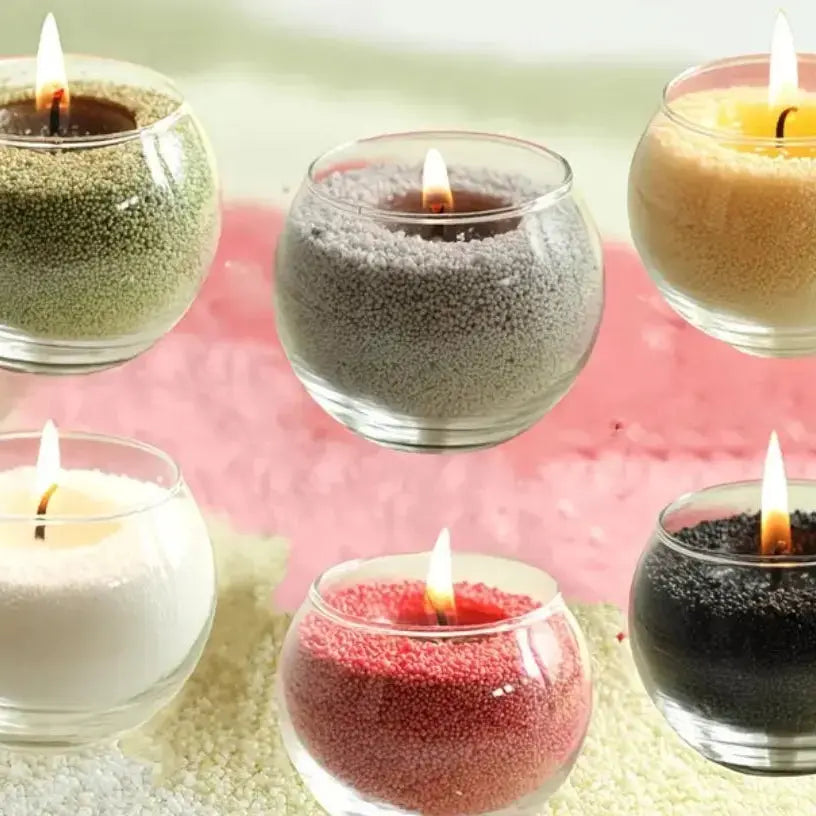 Sculpted sand candles Candle Galor PTY LTD
