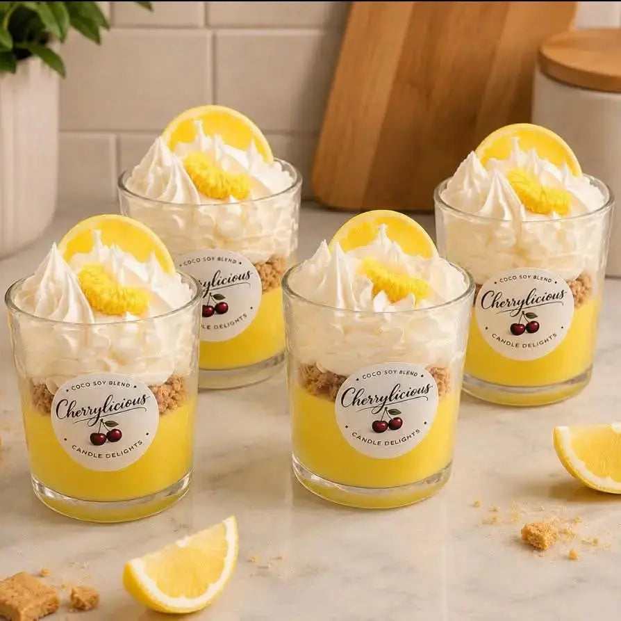 Lemon cream Candle Galor PTY LTD