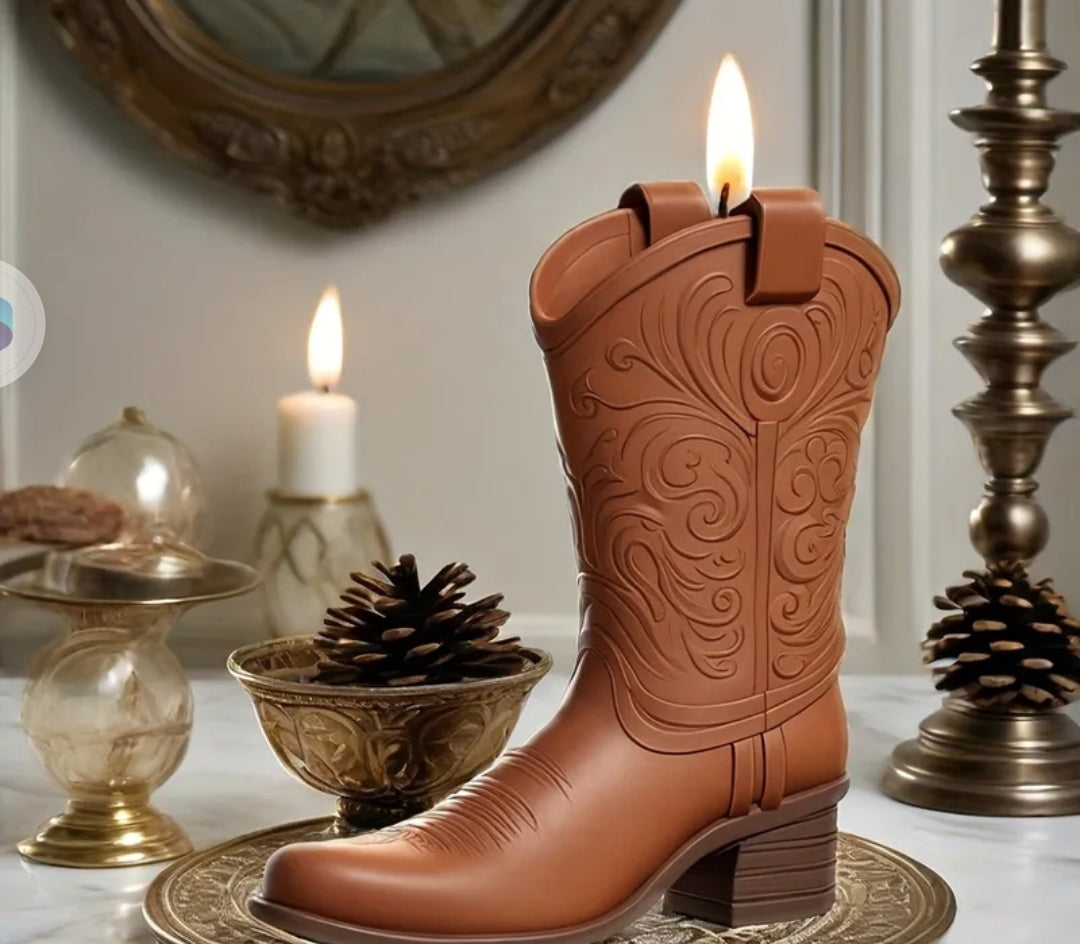 Cowboy boot mold Candle Galor PTY LTD