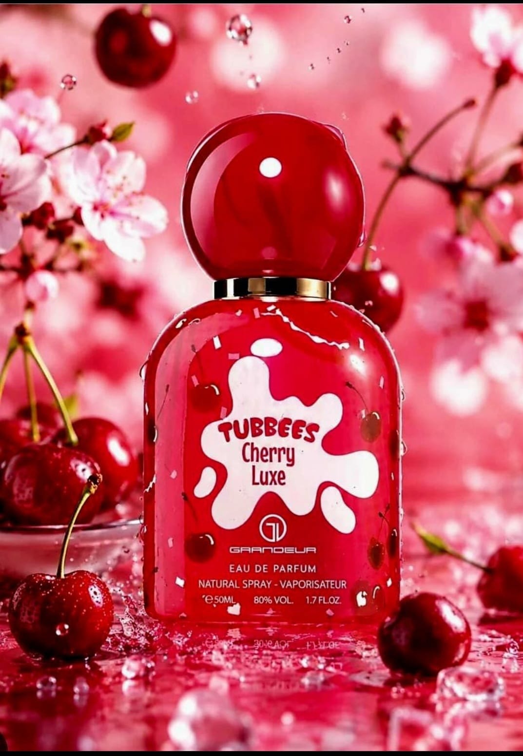TUBBEES CHERRY LOVE Candle Galor PTY LTD