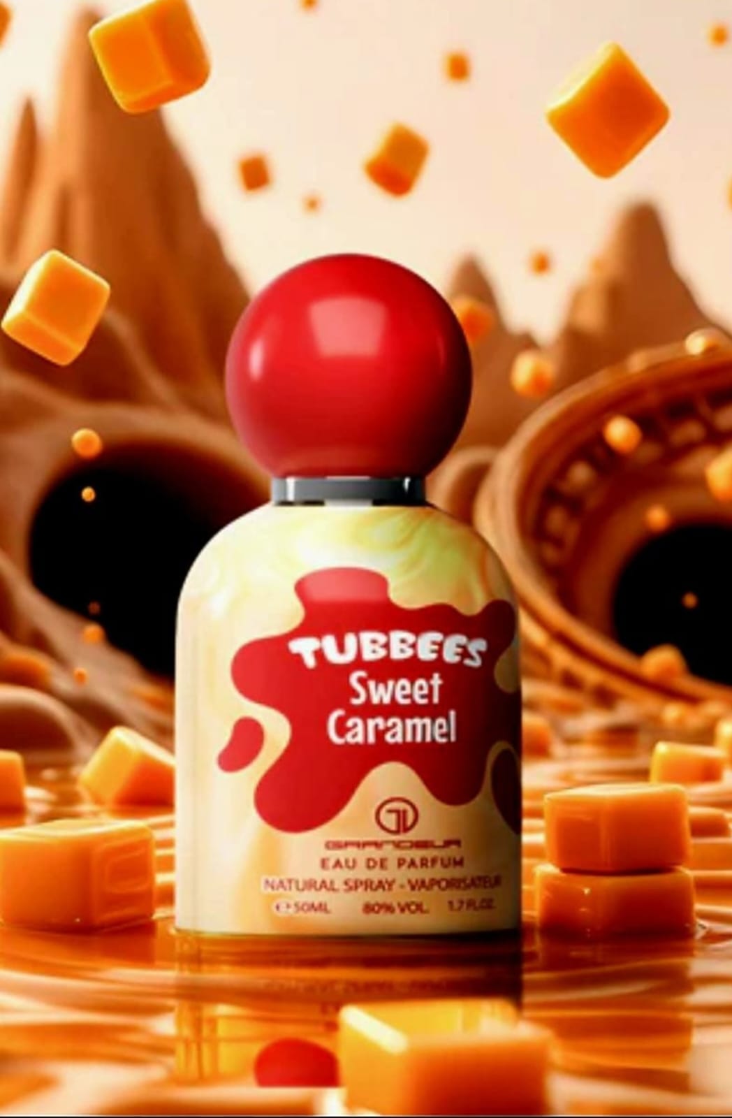 TUBBEES SWEET CARAMEL Candle Galor PTY LTD