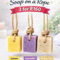 3 soap on a rope Candle Galor PTY LTD
