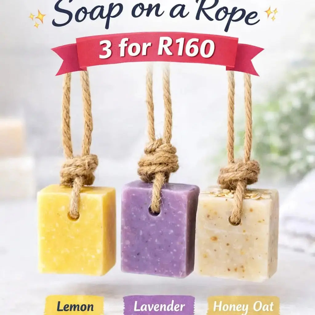 3 soap on a rope Candle Galor PTY LTD